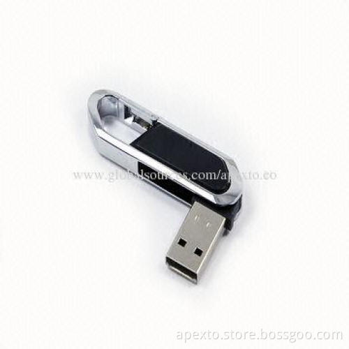 Swivel USB Stick with Metal Case and 512MB to 32GB Capacity Range